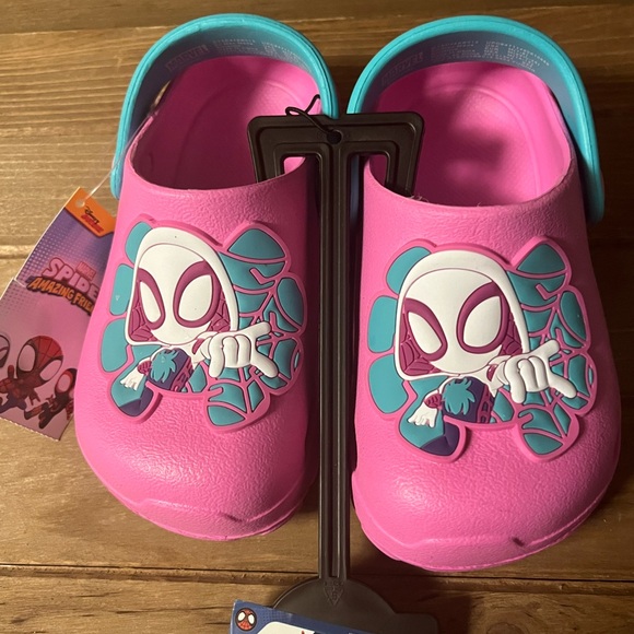Marvel Other - NWT Marvel Spidey & Friends Toddler Kids EVA Clog Sandal size 7-8 (rm16)